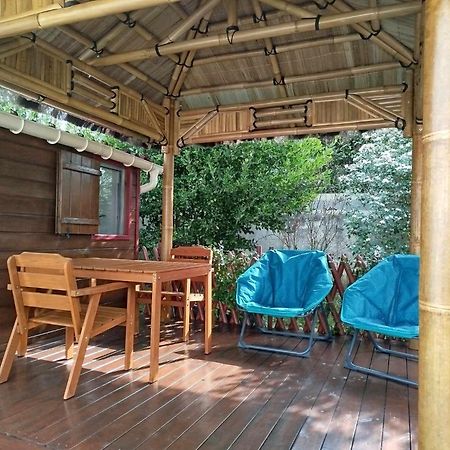 Saint-Mamert-du-Gard Le Chalet Des Dany מראה חיצוני תמונה