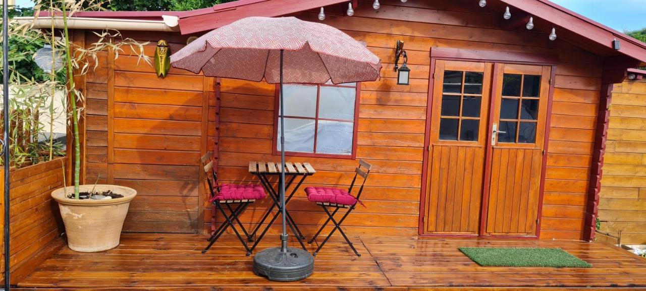 Saint-Mamert-du-Gard Le Chalet Des Dany מראה חיצוני תמונה