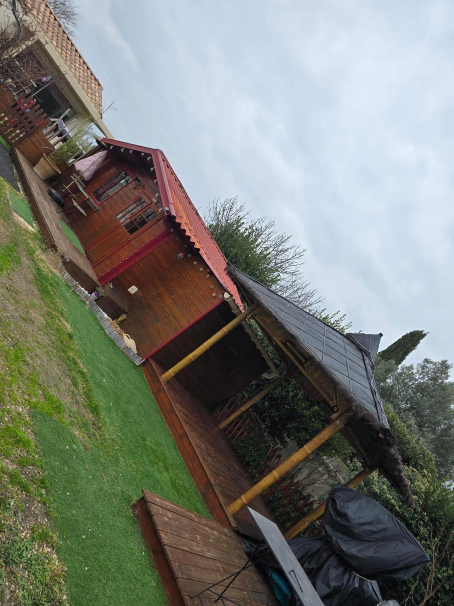 Saint-Mamert-du-Gard Le Chalet Des Dany מראה חיצוני תמונה